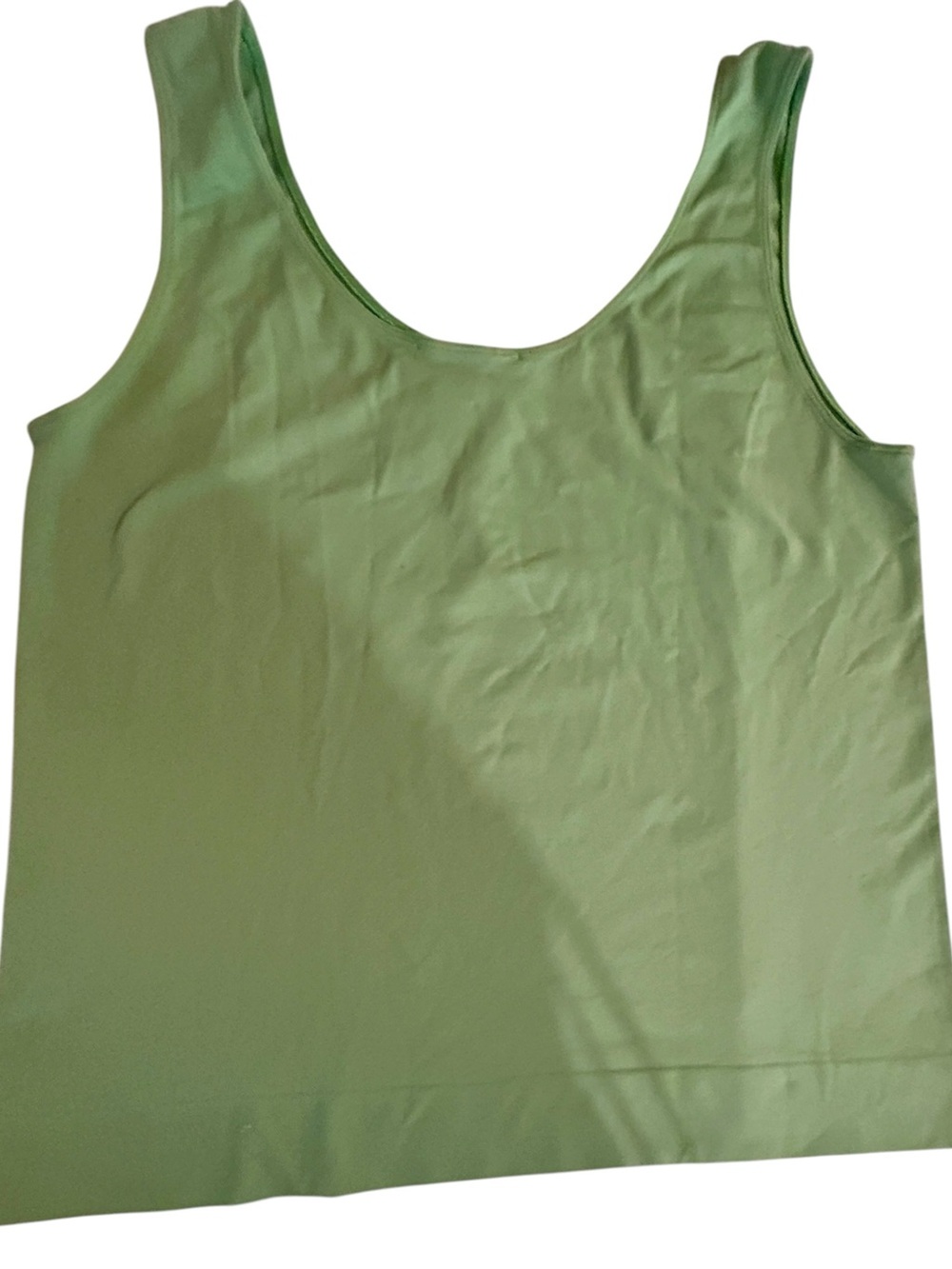 Classic Scoop Tank Top in Sage Green